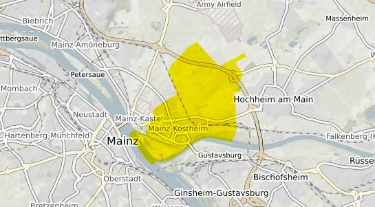 Immobilienpreisekarte Mainz Kostheim
